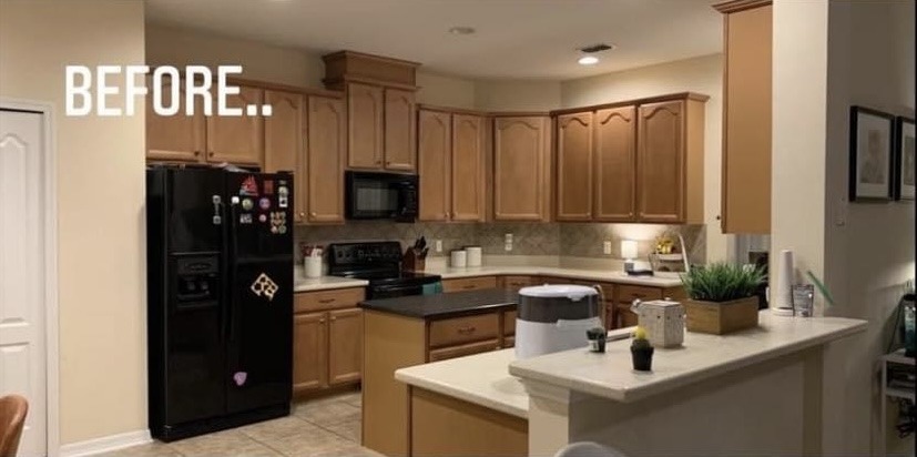 Kitchen before renovation