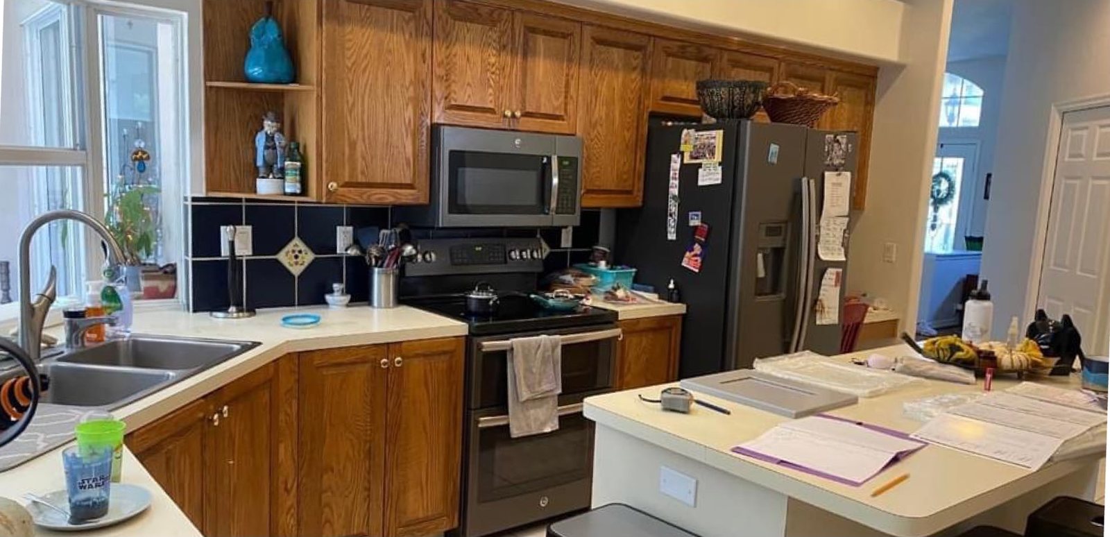 Kitchen before renovation